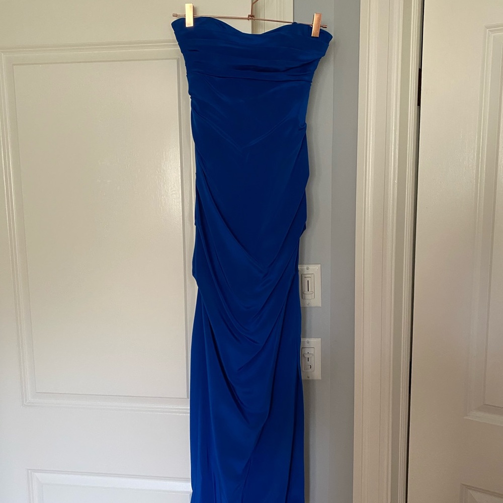 Royal blue Nicole Miller Dress